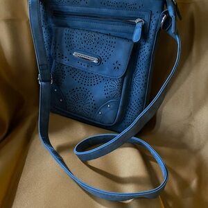 Blue Crossbody Bag